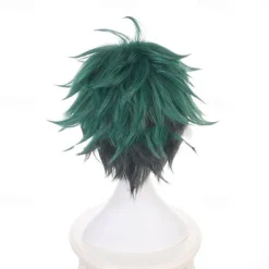 Izuku Midoriya Wig Mask My Hero Academia Deku Cosplay Wigs Izuku Midoriya Cosplay Halloween Wig
