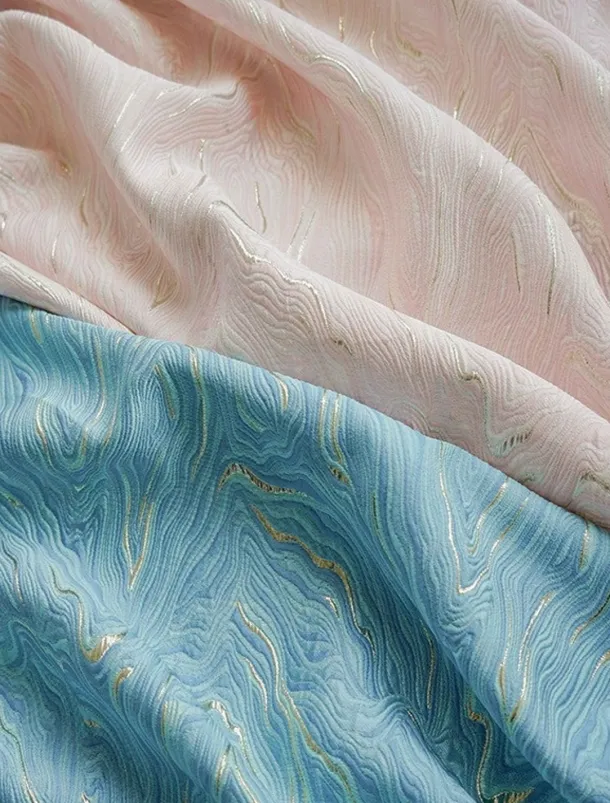 Jacquard Brocade Floral A-Line Evening Gown Elegant Dress Formal Wedding Floor Length Sleeveless V Neck Nylon with Slit Pocket Wedding Guest Dress