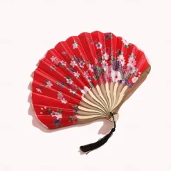 Japanese Anime Women's Kimono Robe Geisha Yukata Sweet Dress Blossom Satin Bathrobe Sleepwear Fans Socks Hair Accessories Purse 5 PCS