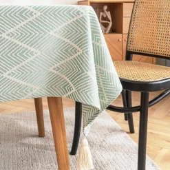 Japanese-style Wavy Tablecloth