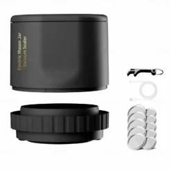 Jar Vaccumed Sealer Electric Jar Vacuum Sealing Machine Strong Suction Power Packing Machine Effective Food Vacuum Sealer