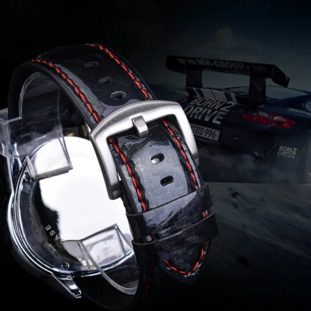 Jaragar Men Mechanical Watch Luxury Large Dial Fashion Business Automatic Self-winding Luminous Waterproof Leather Watch