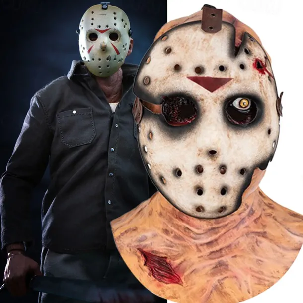Jason Vorhees Jason Voorhees Halloween Mask Halloween Props Funny Scary Costume Adults' Men's Women's Halloween Carnival Easy Halloween Costumes Dress Up