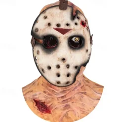 Jason Vorhees Jason Voorhees Halloween Mask Halloween Props Funny Scary Costume Adults' Men's Women's Halloween Carnival Easy Halloween Costumes Dress Up
