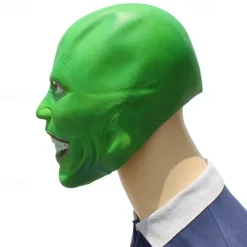 Jekyll In Disguise Jim Carrey Mask Halloween Latex Cosplay Christmas Jekyll Performance Dance Party Mask