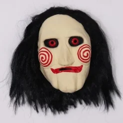Jigsaw Halloween Mask Halloween Props Funny Scary Costume Adults' Men's Women's Halloween Carnival Easy Halloween Costumes Dress Up