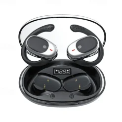 JM11 True Wireless Headphones TWS Earbuds Ear Hook Bluetooth 5.3 Sports Waterproof IPX4 Long Battery Life