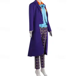 Joker Clown Halloween Coat Pants Hat Cosplay Horror Adults' Men's Women's Carnival Masquerade Party Easy Halloween Costumes Dress Up