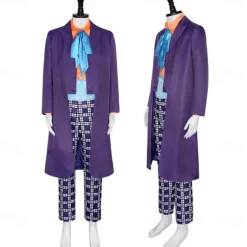 Joker Clown Jack Napier Cosplay Costume Outfits Movie Cosplay for Men's Adults' Carnival Party