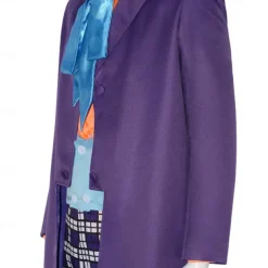 Joker Clown Jack Napier Cosplay Costume Outfits Movie Cosplay for Men's Adults' Carnival Party