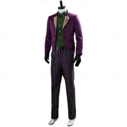 Joker: Folie à Deux Joker Clown Coat Blouse / Shirt Pants Movie Cosplay for Men's Adults Carnival Masquerade Party