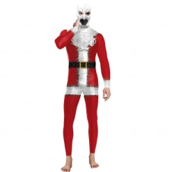 Joker Halloween Costume Bodysuit Terrifier Scary Costume Adults' Men's Carnival Party / Evening Easy Halloween Costumes Dress Up