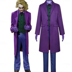 Joker Joker: Folie à Deux Joker 2 Joker Clown Cosplay Costume Outfits Costume Party Movie Cosplay for Men's Adults' Carnival