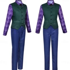 Joker Joker: Folie à Deux Joker 2 Joker Clown Cosplay Costume Outfits Costume Party Movie Cosplay for Men's Adults' Carnival