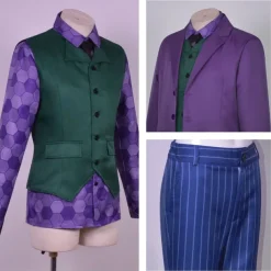 Joker Joker: Folie à Deux Joker 2 Joker Clown Cosplay Costume Outfits Costume Party Movie Cosplay for Men's Adults' Carnival
