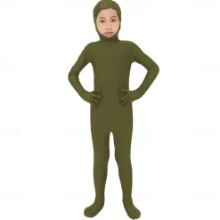 Jumpsuit Bodysuit Carnival Costume Full Body Suit Kings Day Men's Men Little Girl Anklet Cuff Charm N / A Lycra Spandex Costume for New Year Kids Kid's