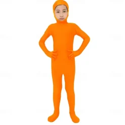 Jumpsuit Bodysuit Carnival Costume Full Body Suit Kings Day Men's Men Little Girl Anklet Cuff Charm N / A Lycra Spandex Costume for New Year Kids Kid's