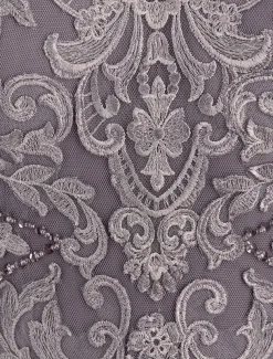 Jumpsuit Mother of the Bride Wedding Guest Church Elegant Petite Bateau Neck Floor Length Chiffon Half Sleeve with Appliques