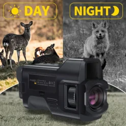 4K Digital Night Vision 300M Full-Dark Viewing Day Night Use 6X Zoom Support 36MP Resolution Photo Taking 4K Video Recording