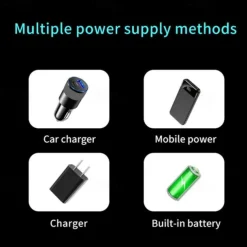 4K Dual-Lens WiFi Mini Camera - Indoor Smart Home Security Camera with Infrared Night Vision, Motion Detection, HD Video Recorder