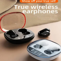 K20 True Wireless Headphones TWS Earbuds Ear Clip Bluetooth 5.3 Sports Stereo Fast Charging for Apple Samsung Huawei Xiaomi MI Yoga Fitness Gym Workout Mobile Phone