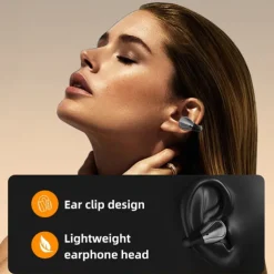 K20 True Wireless Headphones TWS Earbuds Ear Clip Bluetooth 5.3 Sports Stereo Fast Charging for Apple Samsung Huawei Xiaomi MI Yoga Fitness Gym Workout Mobile Phone