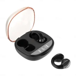 K20 True Wireless Headphones TWS Earbuds Ear Clip Bluetooth 5.3 Sports Stereo Fast Charging for Apple Samsung Huawei Xiaomi MI Yoga Fitness Gym Workout Mobile Phone