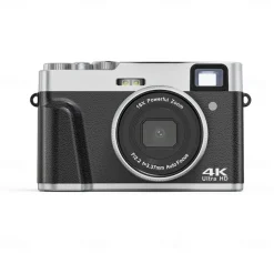 4K UHD Point and Shoot Camera Digicam with Auto Focus Compact Digital Camera Travel Camera with Auto Focus 48MP Vlogging Camera