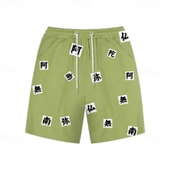 Kamado Nezuko Kamado Tanjiro Tomioka Giyuu Shorts Cartoon Manga Anime 3D Harajuku Graphic Kawaii For Men's Women's Unisex Adults' Back To School 3D Print