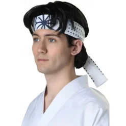 Karate Kid Daniel San Wig for Men Halloween Cosplay Party Wigs