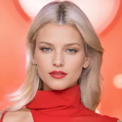 Kendall Jenner Inspired Wigs Synthetic Wig Straight Asymmetrical Wig Short Platinum Blonde Synthetic Hair Women's Fashionable Design Soft Natural Blonde