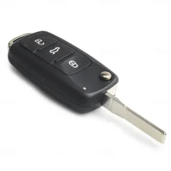 Key Fob Keyless Entry Remote Car Key Replacement 3 Buttons for Volkswagen Golf MK6 Polo Beetle Caddy Cars