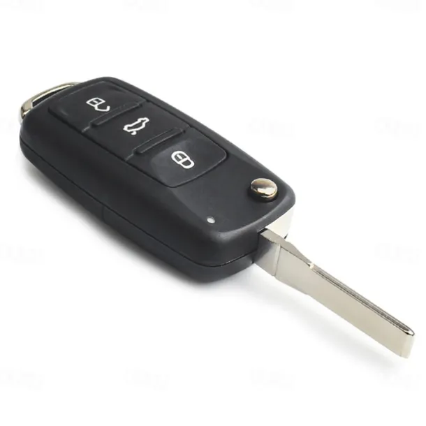 Key Fob Keyless Entry Remote Car Key Replacement 3 Buttons for Volkswagen Golf MK6 Polo Beetle Caddy Cars