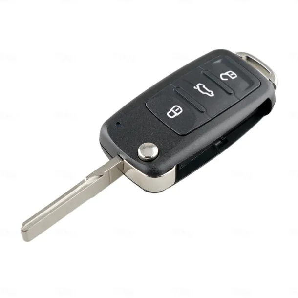 Key Fob Keyless Entry Remote Car Key Replacement 3 Buttons for Volkswagen Golf MK6 Polo Beetle Caddy Cars