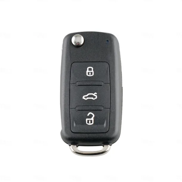 Key Fob Keyless Entry Remote Car Key Replacement 3 Buttons for Volkswagen Golf MK6 Polo Beetle Caddy Cars