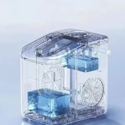 15KG Ice Machine Electric Generator Cooler Mini Ice Cube Maker With Handle Chopper Kitchen Appliance for Bars Restaurants Hotels