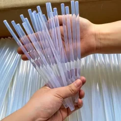 1KG Transparent and Super Sticky Hot Melt Adhesive Stick Environmentally Friendly and Odorless Heat Capacity Adhesive Stick Adhesive Strip 7*200MM
