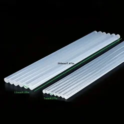 1KG Transparent and Super Sticky Hot Melt Adhesive Stick Environmentally Friendly and Odorless Heat Capacity Adhesive Stick Adhesive Strip 7*200MM