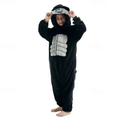 Kid's Adults' Animal Cartoon Group Costume Nightwear Onesie Pajamas Carnival Costume Animal Clown Onesie Pajamas Kigurumi Pajamas Cute For Men and Women Boys and Girls Christmas Carnival New Year