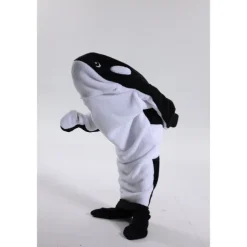 Kid's Adults' Animal Group Costume Onesie Costume Carnival Costume Shark Cartoon Dolphin Onesie Pajamas Kigurumi Pajamas Charm Funny Costume For Men and Women Boys and Girls Carnival Cartoon