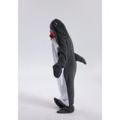 Kid's Adults' Animal Group Costume Onesie Costume Carnival Costume Shark Cartoon Dolphin Onesie Pajamas Kigurumi Pajamas Charm Funny Costume For Men and Women Boys and Girls Carnival Cartoon