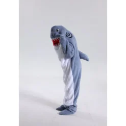 Kid's Adults' Animal Group Costume Onesie Costume Carnival Costume Shark Cartoon Dolphin Onesie Pajamas Kigurumi Pajamas Charm Funny Costume For Men and Women Boys and Girls Carnival Cartoon