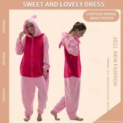 Kid's Adults' Cartoon Patchwork Group Costume Nightwear Onesie Pajamas Carnival Costume Piggy / Pig Animal Onesie Pajamas Kigurumi Pajamas Funny Costume For Men and Women Boys and Girls Carnival