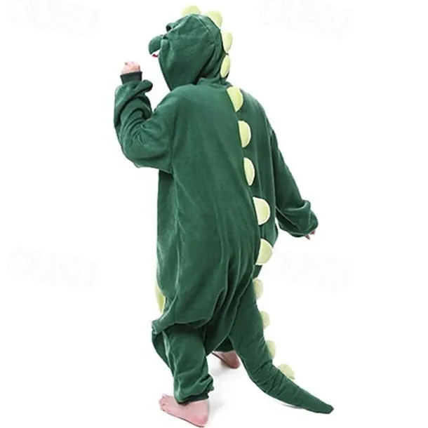 Kid's Adults' Patchwork Group Costume Onesie Costume Carnival Costume Dinosaur Onesie Pajamas Kigurumi Pajamas Funny Costume For Men and Women Boys and Girls Christmas Carnival New Year Cartoon