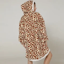 Kid's Adults' Unicorn Oversized Hoodie Blanket Wearable Blanket With Pocket Unicorn Onesie Pajamas Kigurumi Pajamas One Piece For Men and Women Boys and Girls Carnival Masquerade Cartoon