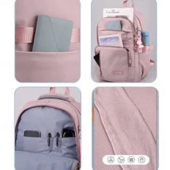 Kids Backpack for School – Lightweight Waterproof Bookbag with Multi-Pockets, Adjustable Straps, and Large Capacity – Suitable for Elementary Girls and Boys