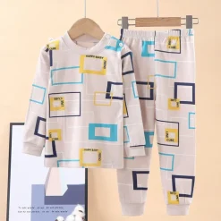 Kids Boys' 2 Pieces Sweatshirt & Sweatpants Set Long Sleeve children's crocodile underwear glasses children's square underwear big boy underwear rocket Animal Cartoon Summer Spring Daily Home 7-13