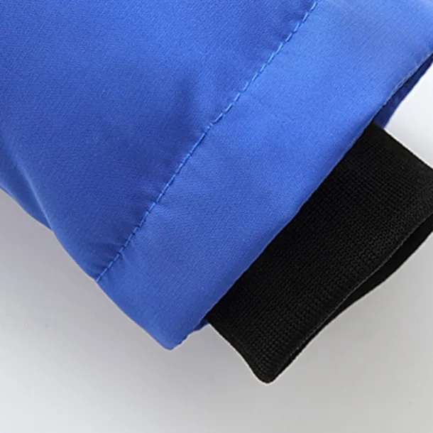 Kids Boys Down Coat Hoodie Jacket Outerwear Letter Long Sleeve Pocket Coat Outdoor Daily Basic Black Red Blue Fall Winter 4 years+