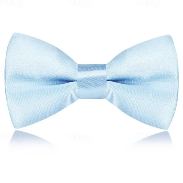 Kids Boys Girls' Ties & Bows Active Basic Party Birthday Solid Color Silver Apple Green