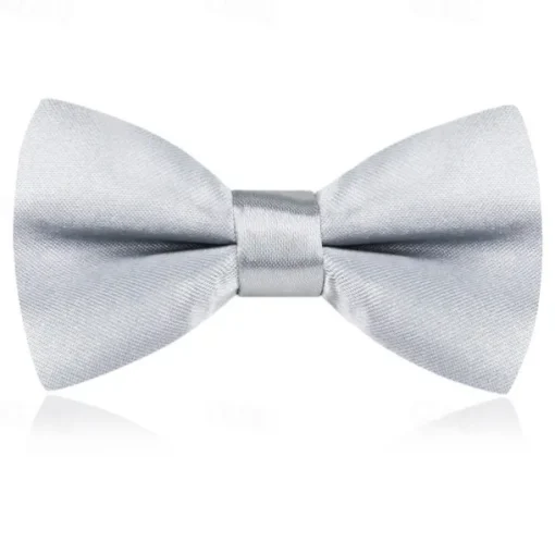 Kids Boys Girls' Ties & Bows Active Basic Party Birthday Solid Color Silver Apple Green